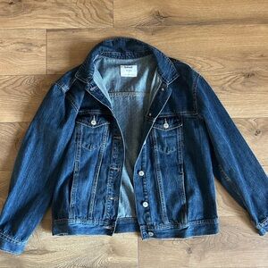 Oversized Boyfriend Denim Jacket